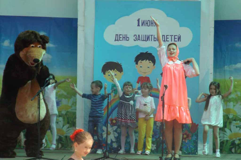 День защиты детей в Столинском районе.