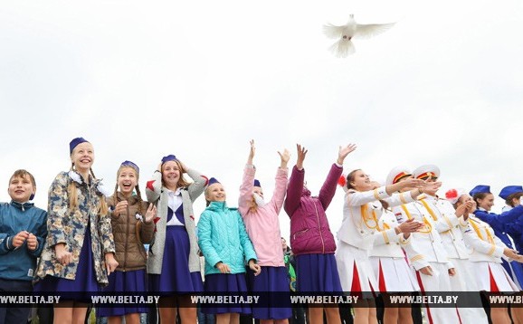 Митинг посвященный Международному дню мира прошел в Минске